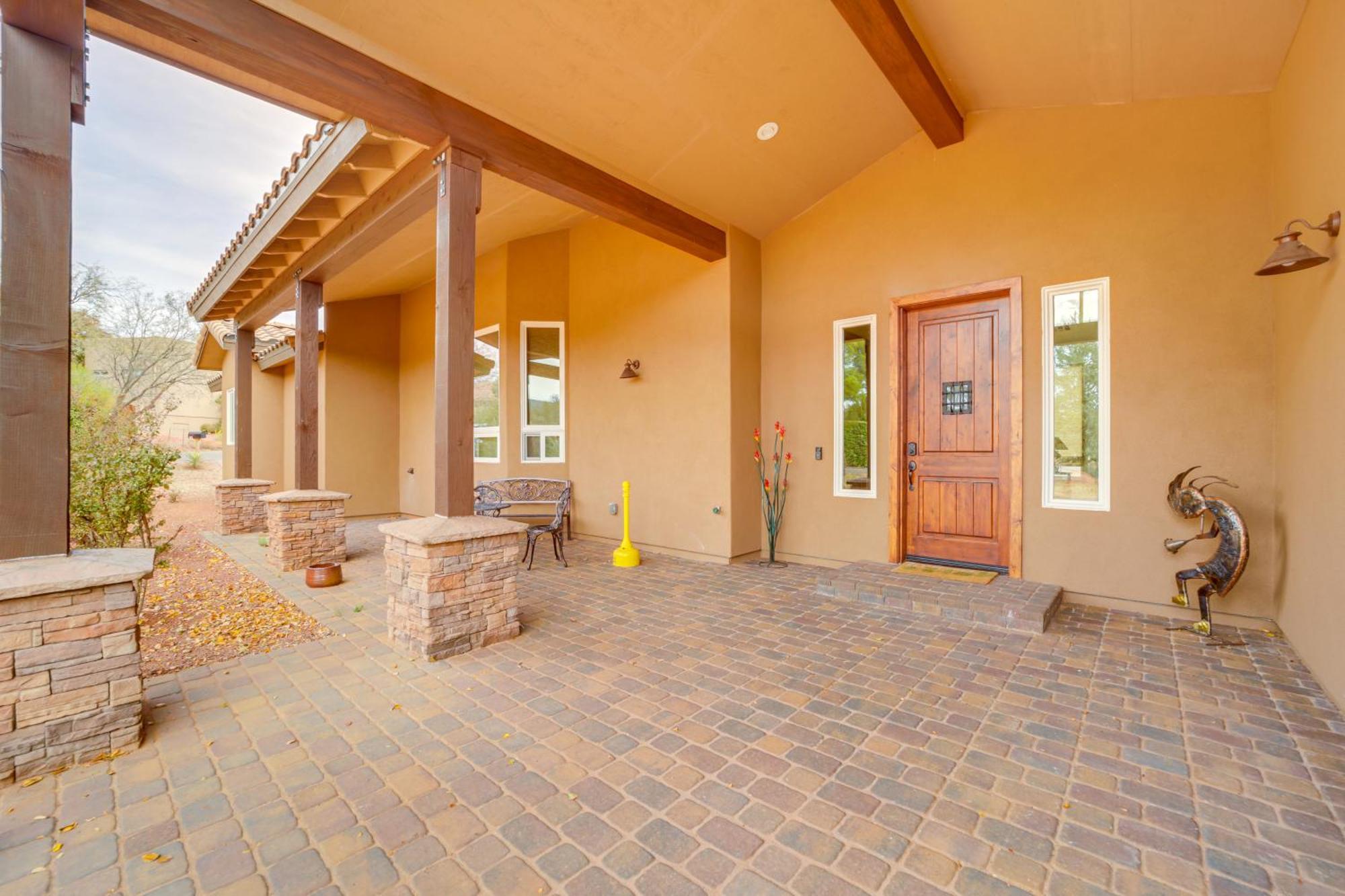 Red Rock Dog-Friendly Home Near Hiking Trails! Sedona Exterior foto