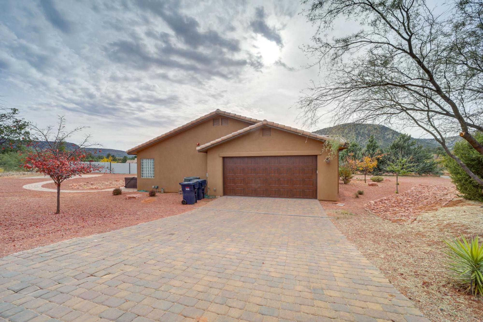 Red Rock Dog-Friendly Home Near Hiking Trails! Sedona Exterior foto