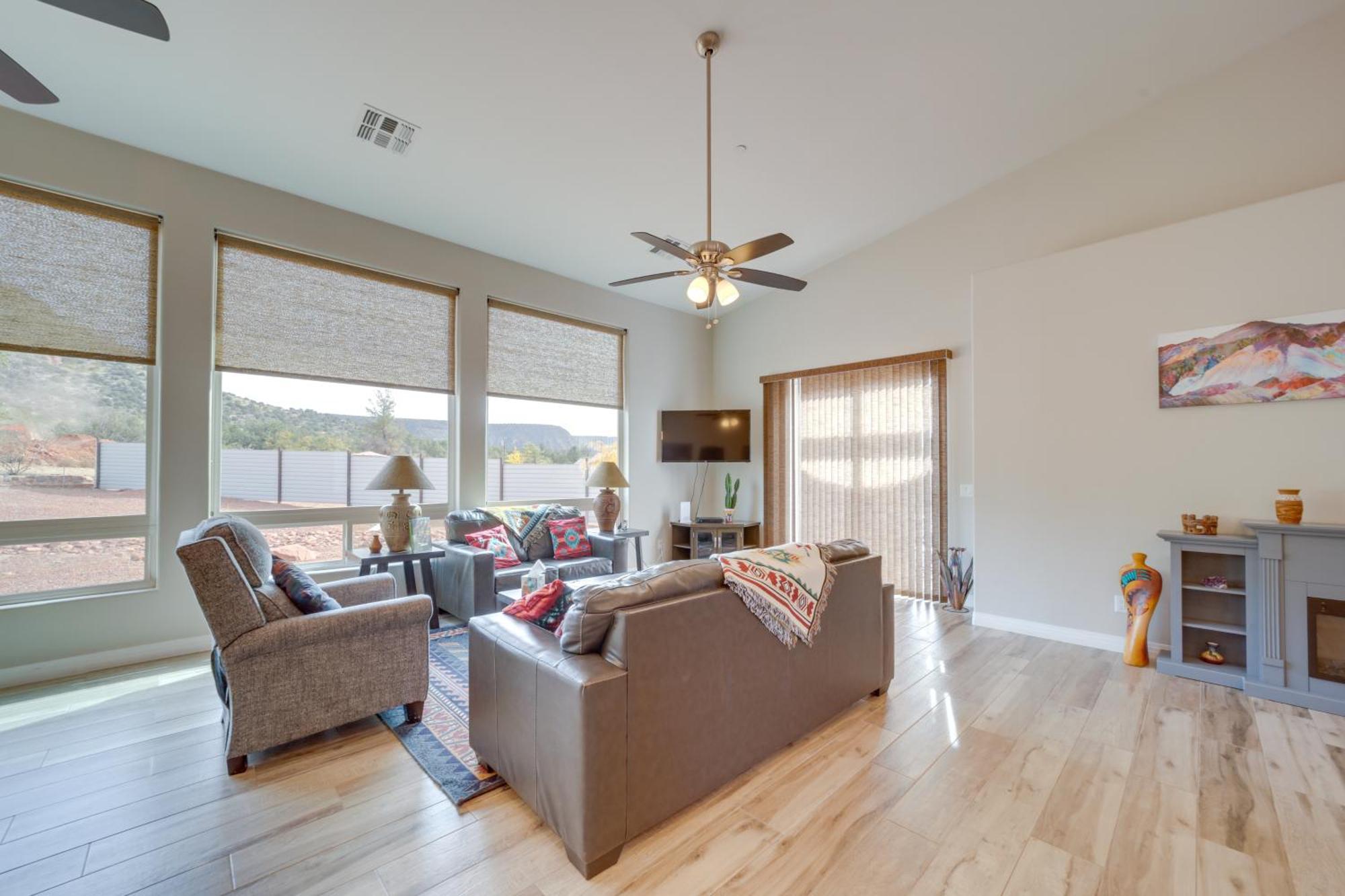 Red Rock Dog-Friendly Home Near Hiking Trails! Sedona Exterior foto